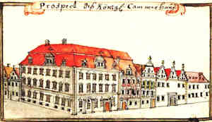 Prospect des Königl. Cammerhaus - Kamera królewska, widok ogólny
